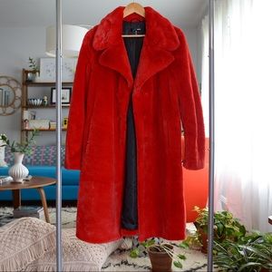 Aqua Fur Jacket (Bloomingdales)